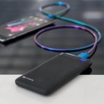 4smarts Power Bank VoltHub 10000 mAh Qualcomm Quick Charge 3.0 - външна батерия с два USB и USB-C изходи и технология за бързо зареждане (черен) 6