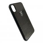 Ferrari Heritage Real Carbon Hard Case - дизайнерски карбонов кейс за iPhone XS, iPhone X (черен) 3