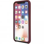 BMW Signature Silicone Hard Case - твърд силиконов кейс за iPhone XS, iPhone X (червен) 1