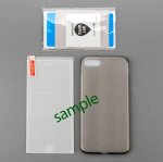 4smarts 360° Protection Set - тънък силиконов кейс и стъклено защитно покритие за дисплея на Huawei Y5 (2017), Y6 (2017), Nova Young (черен-прозрачен) 3