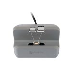 4smarts Magnetic Charging Station GRAVITYDock 10.5W - док станция с магнитни USB-C и MicroUSB конектори (сив) 1