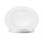 Samsung Inductive Wireless Fast Charge Stand NG930TW - поставка (пад) за безжично захранване с 2.1А захранване и MicroUSb кабел за QI съвместими устройства (бял) 9
