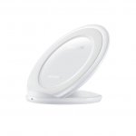 Samsung Inductive Wireless Fast Charge Stand NG930TW - поставка (пад) за безжично захранване с 2.1А захранване и MicroUSb кабел за QI съвместими устройства (бял) 8