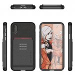 Ghostek Exec Shockproof Case - удароустойчив кейс за iPhone XS, iPhone X (черен) 1