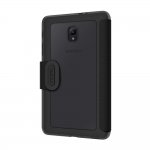 Incipio Clarion Folio Case - удароустойчив хибриден кейс, тип папка за Samsung Galaxy Tab A 8.0 (2017) (черен) 2
