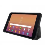 Incipio Clarion Folio Case - удароустойчив хибриден кейс, тип папка за Samsung Galaxy Tab A 8.0 (2017) (черен) 3