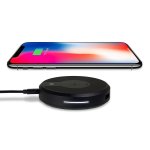 Torrii Bolt Wireless Charging Hub - поставка (пад) за безжично захранване за QI съвместими устройства и зареждане на до още 3 устройства чрез кабел (черен) 1