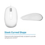 Macally Combo Keyboard & Mouse - комплект USB клавиатура и USB мишка за Mac и PC 1