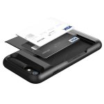 Verus Damda Glide Case - висок клас хибриден удароустойчив кейс с място за кр. карти за iPhone 8 Plus, iPhone 7 Plus (тъмносив) 2