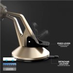 Verus Hybrid Grab Mini - поставка за стъкло и гладки повърхности за iPhone, Samsung и смартфони до 6.3 инча (златист) 4