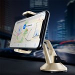 Verus Hybrid Grab Mini - поставка за стъкло и гладки повърхности за iPhone, Samsung и смартфони до 6.3 инча (златист) 5