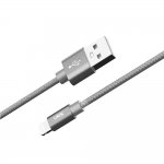 Verus Sync and Charge Lightning - плетен Lightning кабел за iPhone, iPad, iPod (сив) 1