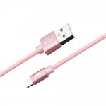 Verus Sync and Charge Lightning - плетен Lightning кабел за iPhone, iPad, iPod (розово злато) 3
