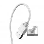 Verus Type-C Cable 3.0 - плетен USB-C кабел за мобилни устройства с USB-C стандарт (сив) 1