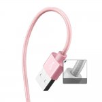 Verus Type-C Cable 3.0 - плетен USB-C кабел за мобилни устройства с USB-C стандарт (розово злато) 2