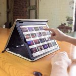 TwelveSouth BookBook V2 - уникален кожен калъф за iPad Pro 12.9 (кафяв) 5