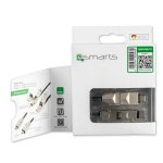 4smarts 6in1 ComboCord Cable - качествен многофункционален кабел за microUSB, Lightning и USB-C стандарти (сив) 6