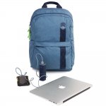 STM Banks Backpack - елегантна и стилна раница за MacBook Pro 15 и лаптопи до 15 инча (син) 3