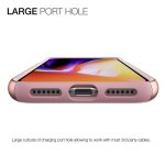 Patchworks Chroma Case - хибриден удароустойчив калъф за iPhone XS, iPhone X (розово злато)  1