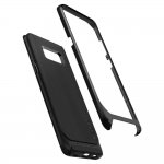 Spigen Neo Hybrid Case - хибриден кейс с висока степен на защита за Samsung Galaxy S8 Plus (черен-лъскав) 1