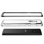 Verus Crystal Bumper Case - хибриден удароустойчив кейс за Samsung Galaxy S9 (черен-прозрачен) 1
