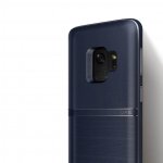 Verus Single Fit Case - хибриден удароустойчив кейс за Samsung Galxy S9 (тъмносин) 2