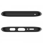 Spigen Liquid Crystal Case - тънък качествен термополиуретанов кейс за Samsung Galaxy S9 Plus (черен-мат)  5