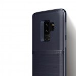 Verus Single Fit Case - хибриден удароустойчив кейс за Samsung Galxy S9 Plus (тъмносин) 2