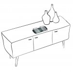 Zens Dual Wireless Charger Stand 10W with Power Supply ZEDC02B - двойна станция за безжично зареждане на Qi съвместими устройства (черен) 3