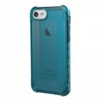 Urban Armor Gear Plyo Case - удароустойчив хибриден кейс за iPhone 8, iPhone 7 (син-прозрачен) 1