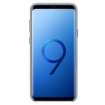 Samsung Alcantara Cover EF-XG965AMEGWW - оригинален кейс от алкантара за Samsung Galaxy S9 Plus (светлосин) 2