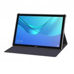 Huawei Flip Cover - оригинален кожен калъф за Huawei MediaPad M5 10.8, M5 Pro 10.8 (тъмносив) 1