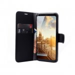 JT Berlin LeatherBook Kreuzberg Case - хоризонтален кожен (естествена кожа) калъф тип портфейл за Samsung Galaxy S9 (черен) 4