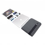 STM Ridge Laptop Sleeve - дизайнерски качествен калъф за MacBook Air 11 и преносими компютри до 11 инча (сив) 1