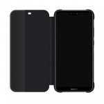 Huawei Smart View Cover - оригинален кожен калъф за Huawei P20 Lite (черен) 3