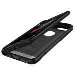 Verus Carbon Fit Case - висок клас хибриден удароустойчив кейс за iPhone 8, iPhone 7 (черен) 1