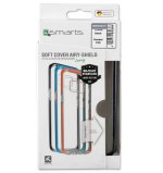 4smarts Soft Cover Airy Shield - хибриден удароустойчив кейс за Huawei P20 (черен-прозрачен) 3