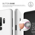 Elago Origin Case - тънък полипропиленов кейс (0.3 mm) за Samsung Galaxy S9 (бял) 3