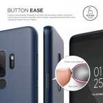 Elago Origin Case - тънък полипропиленов кейс (0.3 mm) за Samsung Galaxy S9 Plus (син) 5