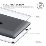 Elago Slim Case - предпазен поликарбонатов кейс за MacBook Pro 15 Touch Bar (Mid 2016), (Late 2017), (Mid 2018) (прозрачен) 4