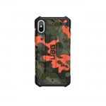 Urban Armor Gear Pathfinder - удароустойчив хибриден кейс за iPhone XS, iPhone X (оранжев-камуфлаж) 1
