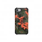 Urban Armor Gear Pathfinder - удароустойчив хибриден кейс за iPhone 8, iPhone 7 (оранжев-камуфлаж) 1