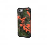 Urban Armor Gear Pathfinder - удароустойчив хибриден кейс за iPhone 8, iPhone 7 (оранжев-камуфлаж) 2