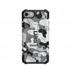 Urban Armor Gear Pathfinder - удароустойчив хибриден кейс за iPhone 8, iPhone 7 (бял-камуфлаж) 1