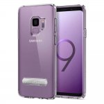 Spigen Ultra Hybrid Case S - хибриден кейс с висока степен на защита и поставка за Samsung Galaxy S9 (прозрачен) 1