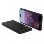 Spigen Rugged Armor - термополиуретанов кейс с висока степен на защита за Huawei P20 Pro (черен) 5