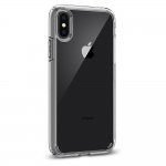 Spigen Ultra Hybrid Case - хибриден кейс с висока степен на защита за iPhone XS, iPhone X (прозрачен) 3