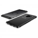 Spigen Slim Armor Crystal Case - хибриден кейс с най-висока степен на защита за Samsung Galaxy S9 (прозрачен) 3