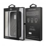 Mercedes-Benz New Organic II Hard Case - кожен кейс (естествена кожа) за Samsung Galaxy S9 (черен) 3
