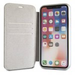 Mercedes-Benz NEW BOW II Booktype Case - кожен калъф (естествена кожа), тип портфейл за iPhone XS, iPhone X (червен) 1